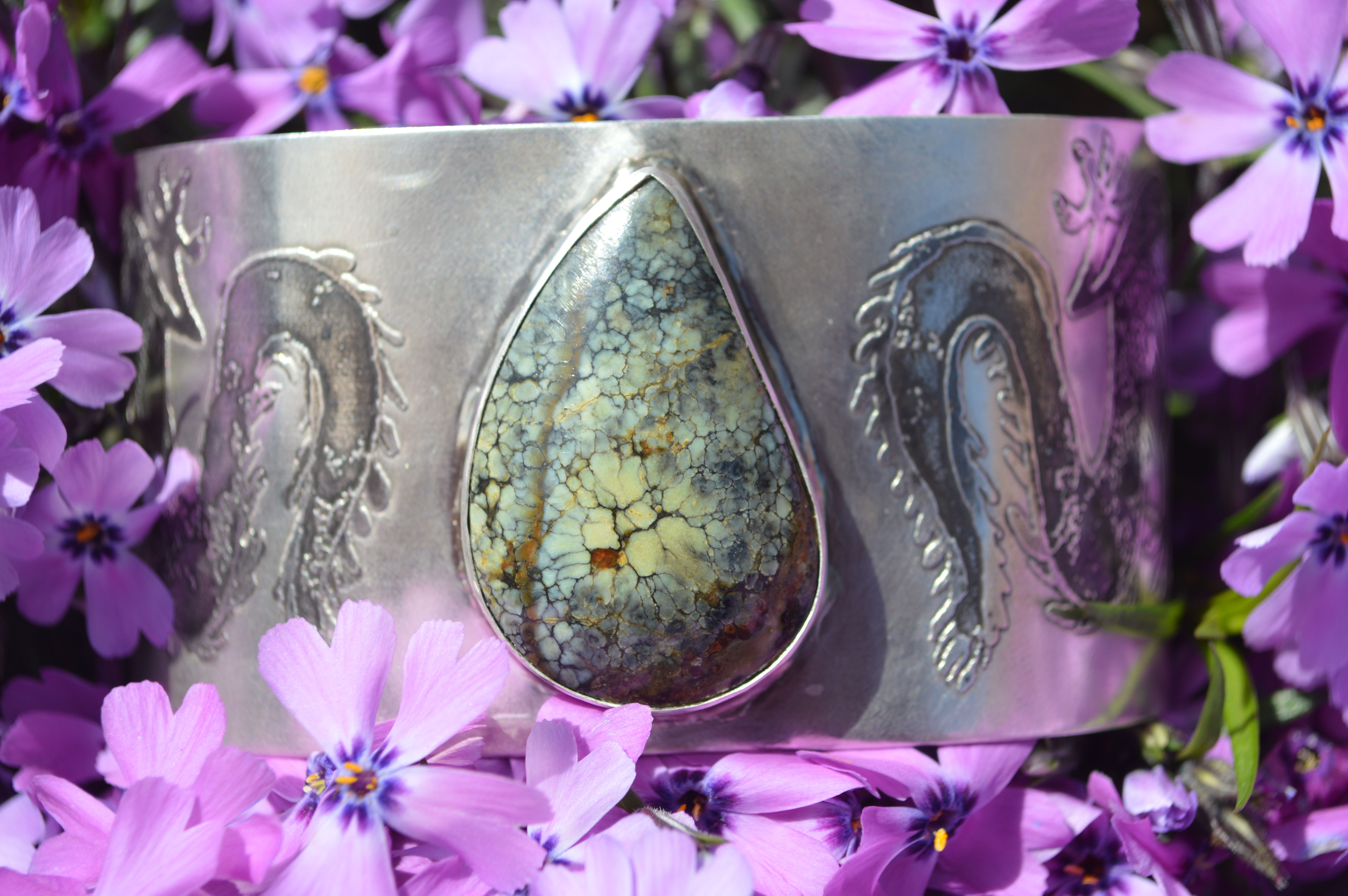 Dragon Variscite Cuff