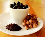 Bixa acai polvo powder