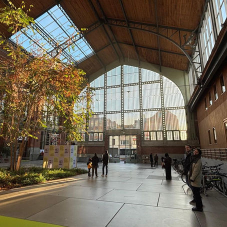 restored 19th-century industrial site that used to serve as a freight and customs hub for ships