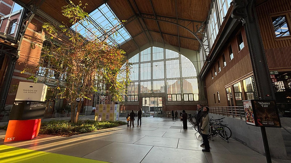 restored 19th-century industrial site that used to serve as a freight and customs hub for ships