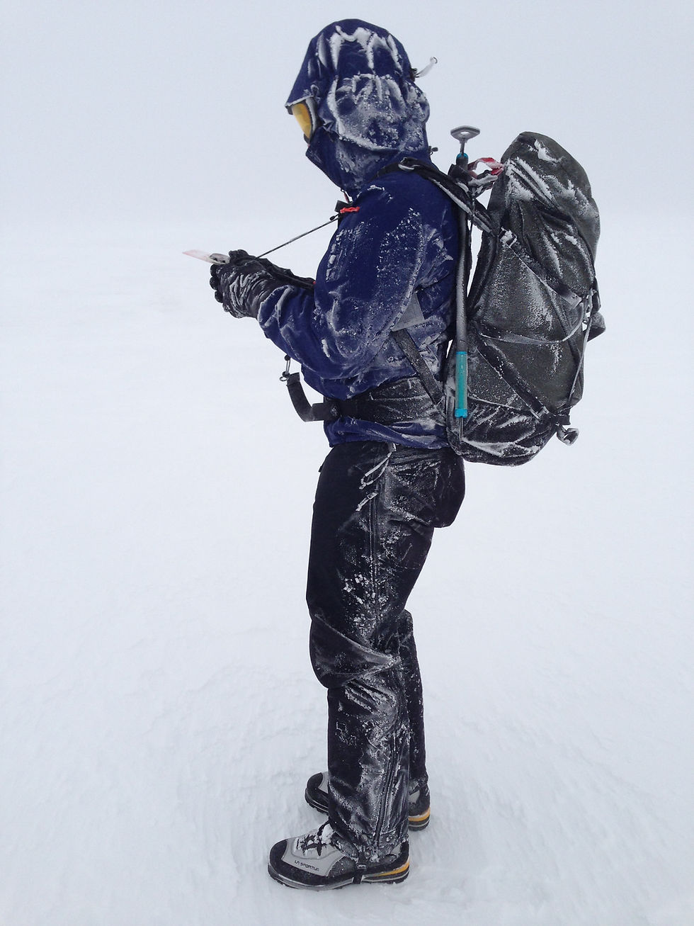 Winter Mountain Walking