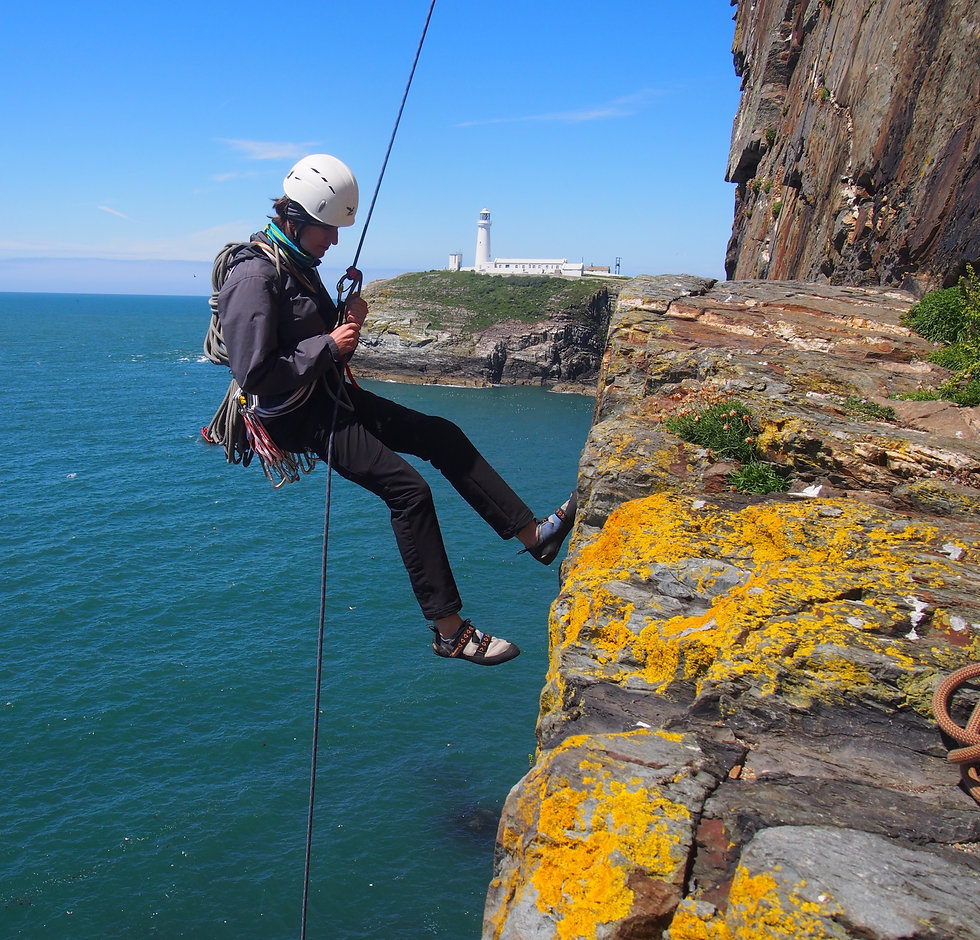 Sea Cliff Climbing Courses Paul Poole Mountineering North Wales