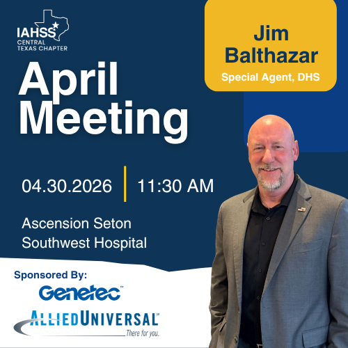 April Chapter Meeting