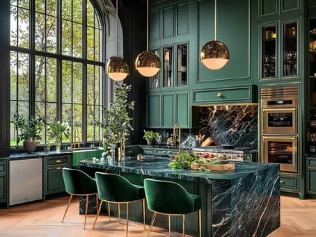 Black Marble Kitchen Ideas: The Best Cabinet Colors to Pair with This Rising Trend