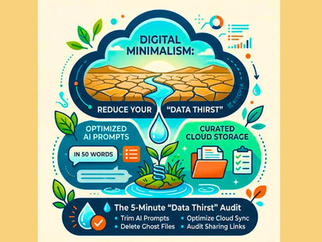 Digital Minimalism: How to Reduce Your "Data Thirst" in 2026