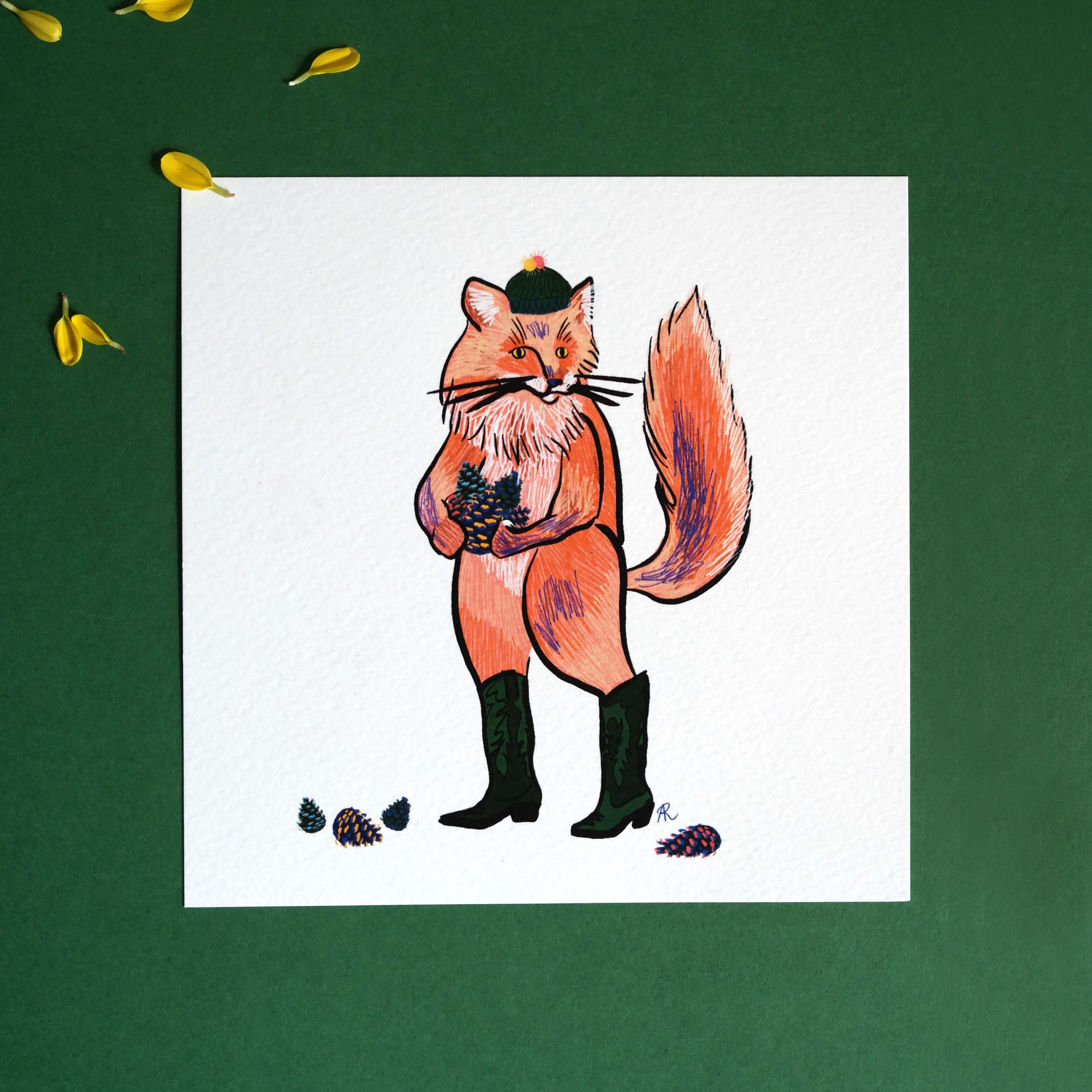 Renard en santiags