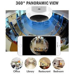 Miniatura: Cámara Ip Wifi  Ojo De Pez Panorámica 360, 960p 3d  Yosee