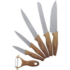 Miniatura: Set De Cuchillos 6 Piezas Cerámica Con Pelador Schaffhausen
