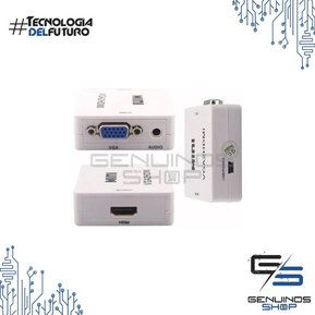 Miniatura: Convertidor / Adaptador Vga A Hdmi + Audio - Pc Y Portátiles