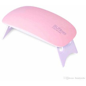 Lampara Mini Uñas Esmalte Gel Semipermanente Uv/led