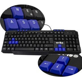 Miniatura: Teclado Inteligente Weibo Alámbrico Usb Español Letra Ñ 536