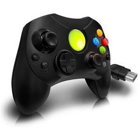 Control Para Xbox Clasico Negro Consola Caja Negra