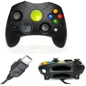 Miniatura: Control Para Xbox Clasico Negro Consola Caja Negra