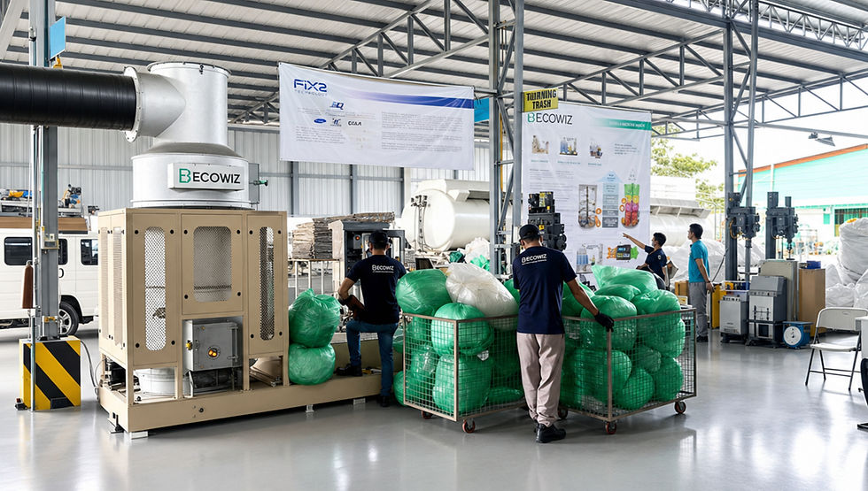 Lower Energy Consumption Through Smarter Waste Processing
