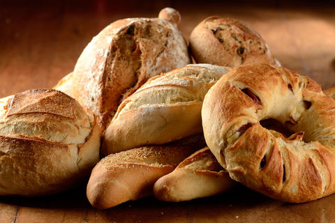 Variedade de pães