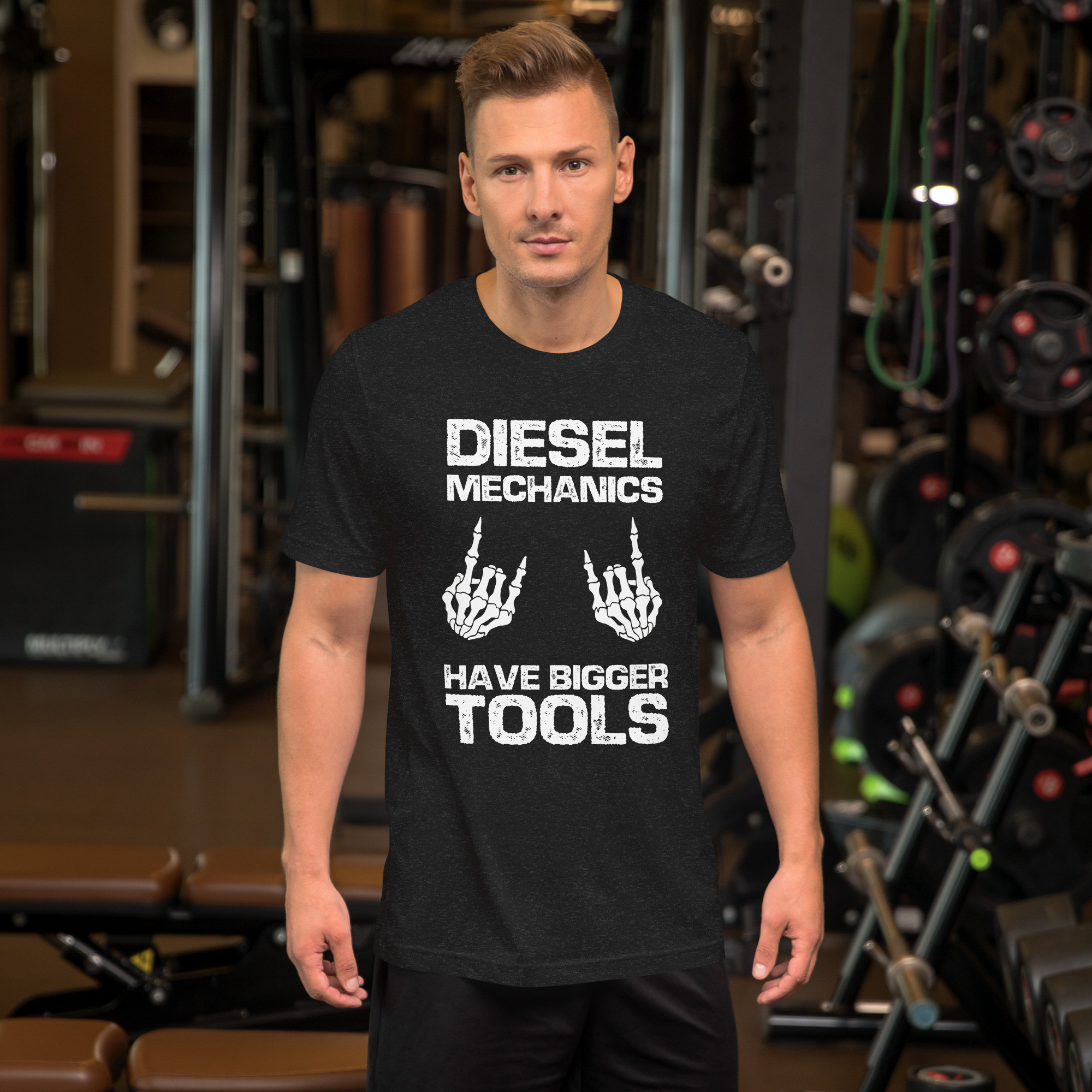 Diesel Mechanics Have Bigger Tools Unisex t-shirt