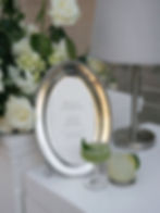 Thumbnail: Silver Plate/Sign Holder 8”