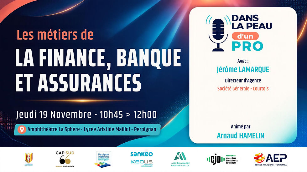 Dans la peau d'un Pro : LES MÉTIERS DE LA FINANCE (2026)