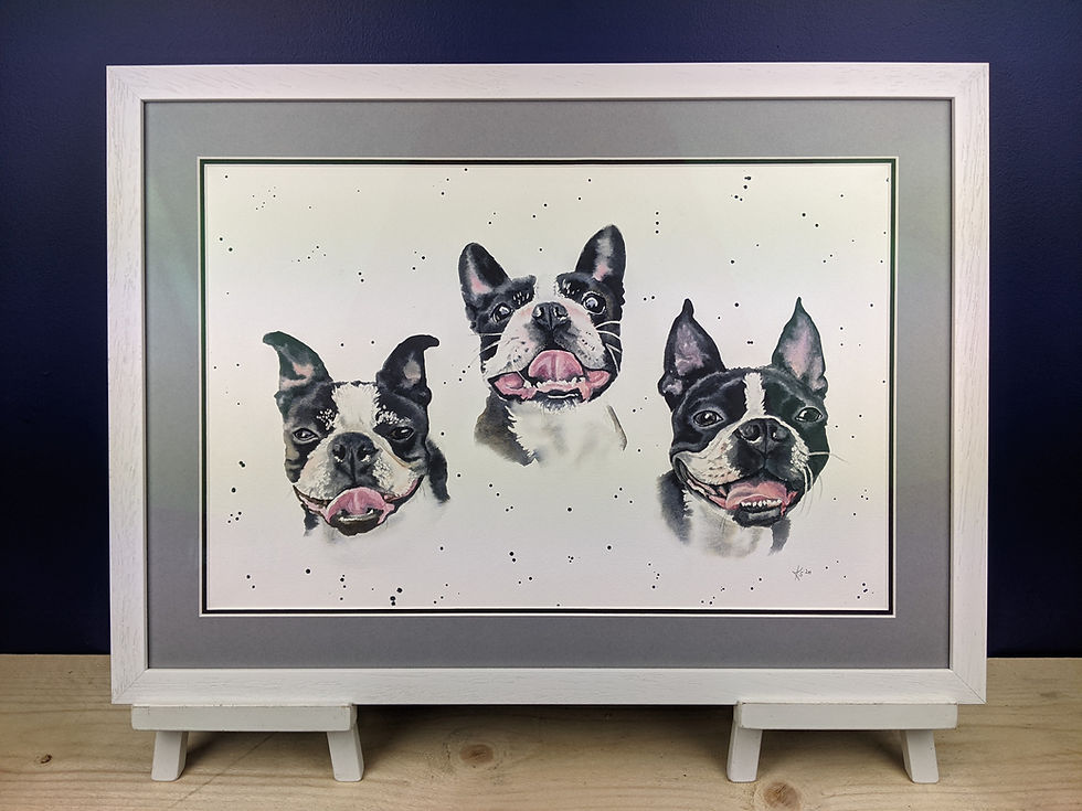 Thumbnail: Gift Voucher for Watercolour Pet Portrait