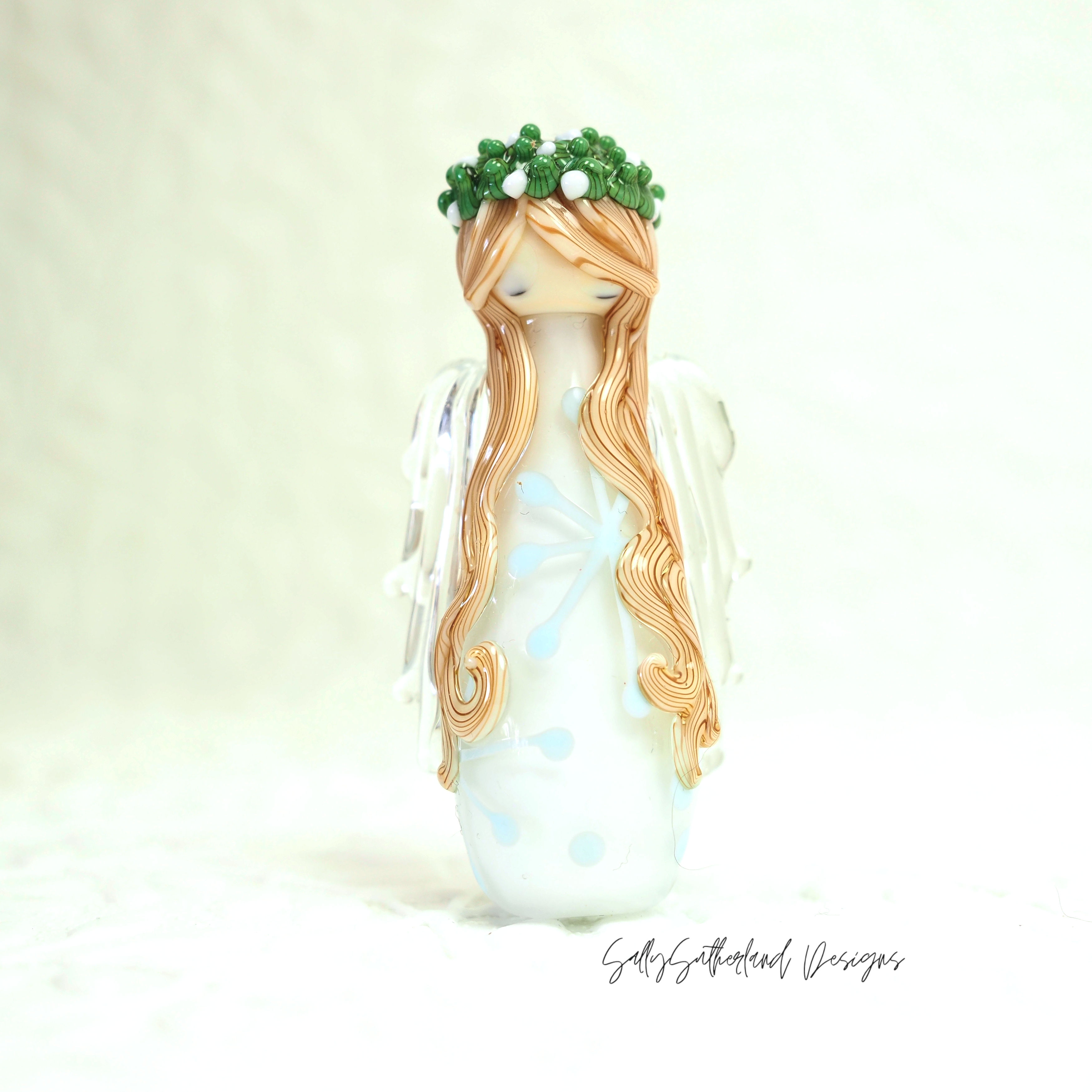 Snowflake Angel Bead