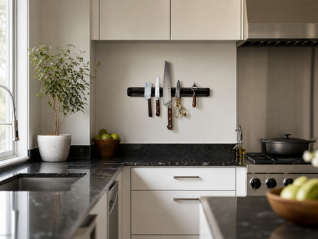 Revolucione Sua Cozinha com a Barra Magnética: Descubra Como!                  DoceCasa Decor&Comfort