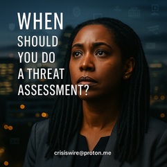When Should You Do a Threat Assessment?