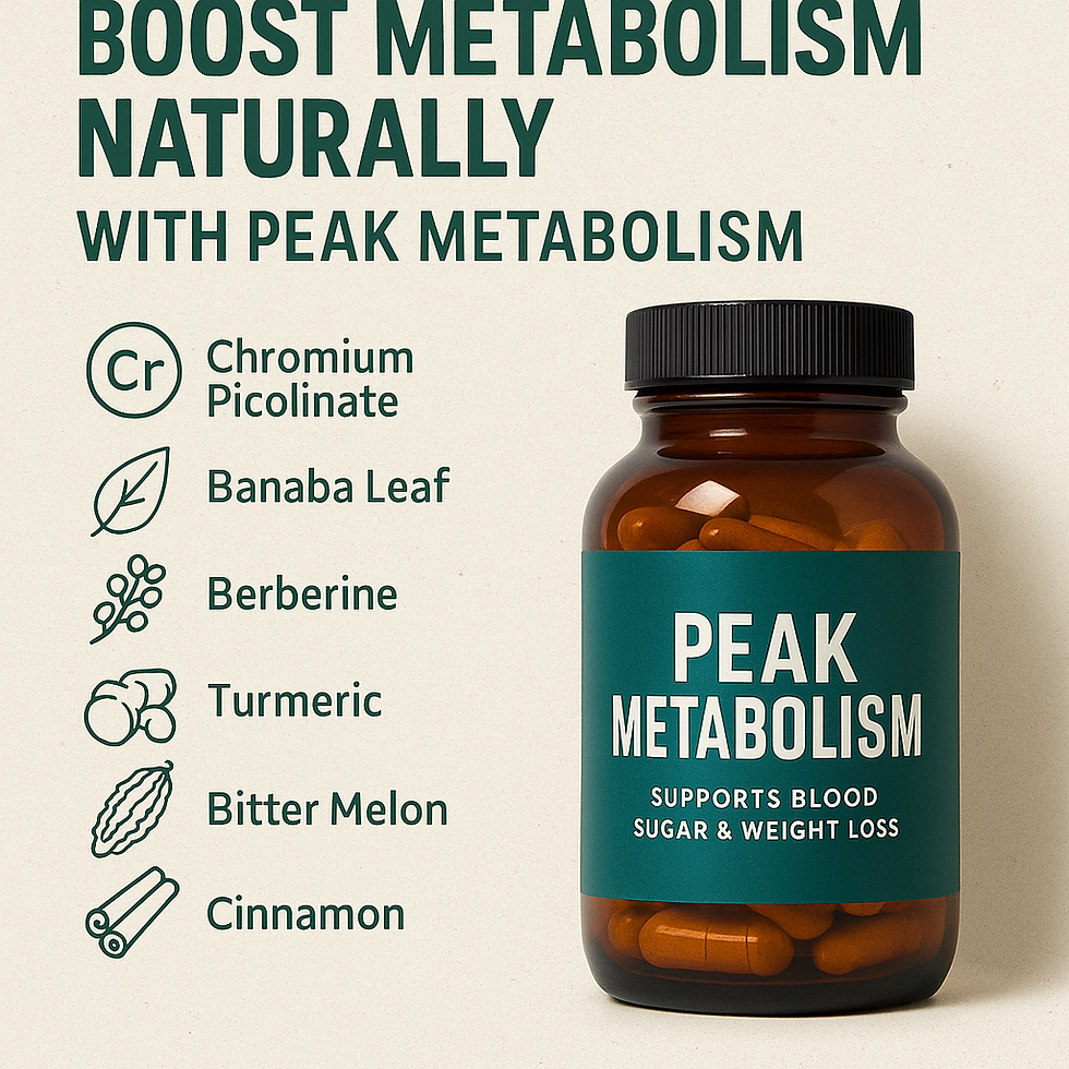 Unlock Your Body’s Potential: How Peak Metabolism Supports Natural Weight Management