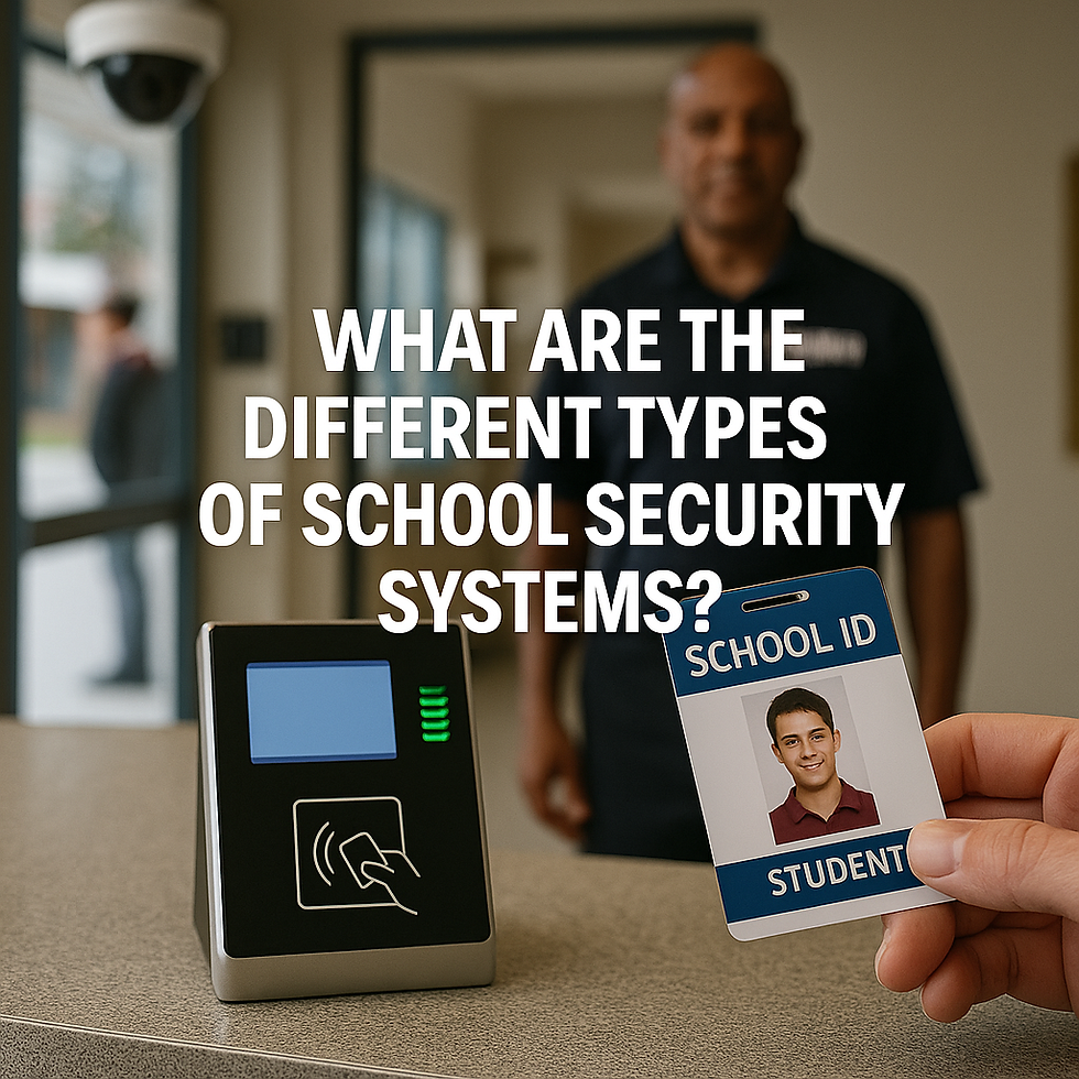 What Are the Different Types of School Security Systems