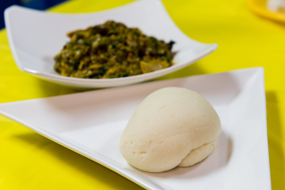 Plantain Fufu (West African Side)