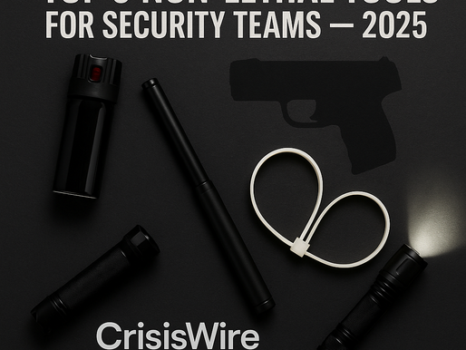 Best Non-Lethal & Less-Lethal Tools for Security Guards (Top 5 — 2025)