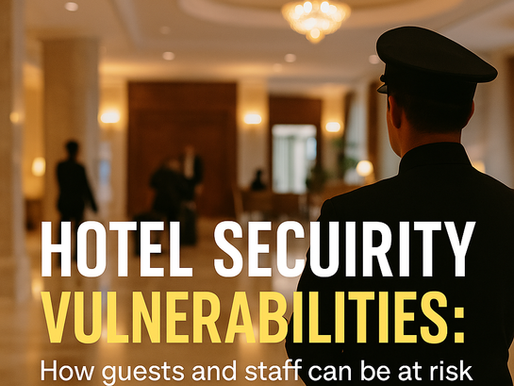 Hotel Security Vulnerabilities How Guests and Staff Can Be at Risk