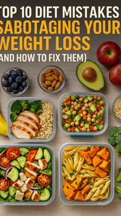 Here’s a guide to the top 10 diet mistakes and how to fix them for lasting, healthy weight loss.