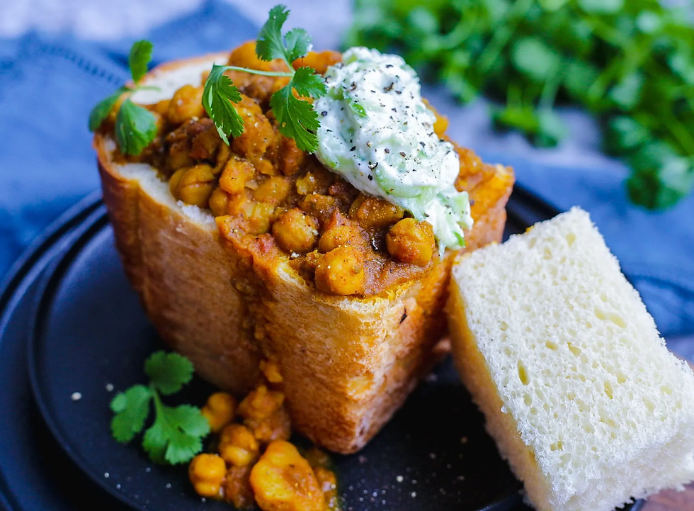 Bunny Chow (South African Curry in Bread)