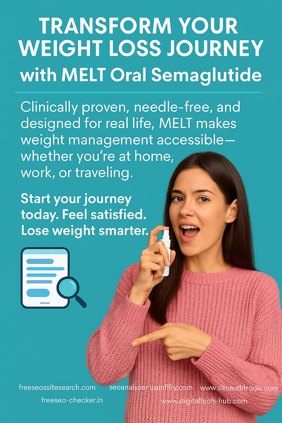 Transform Your Weight Loss Journey with MELT Oral Semaglutide