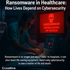 Ransomware in Healthcare: How Lives Depend on Cybersecurity