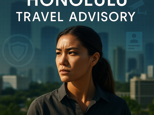 HONOLULU TRAVEL ADVISORY: THE PACIFIC PARADOX OF PARADISE AND PERIL