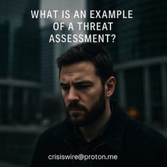 What Is an Example of a Threat Assessment?