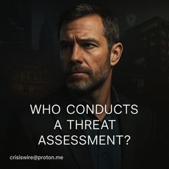 Who Conducts a Threat Assessment?