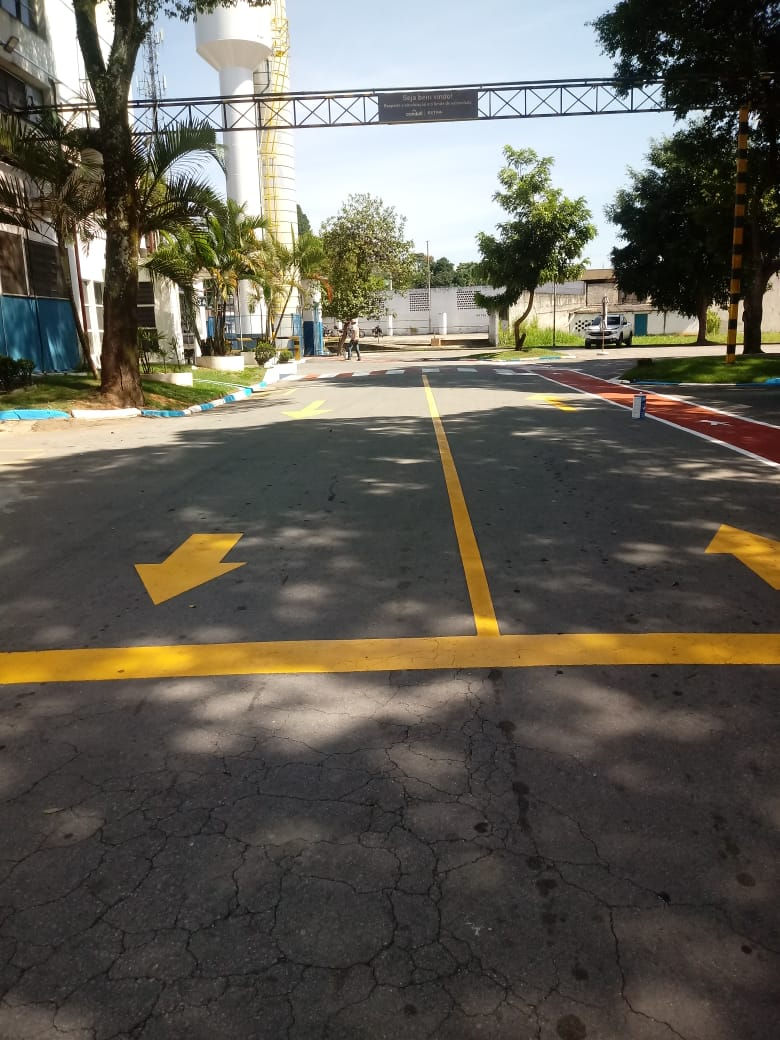 sinalização viária