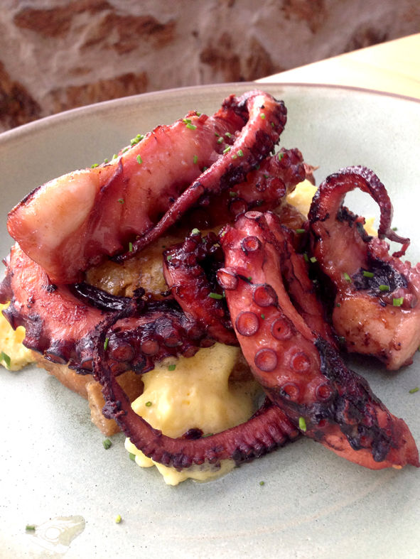 Restaurante Tanit _polvo grelhado_foto Cuecas na Cozinha