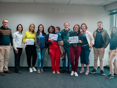 Entrega dos prêmios da campanha Junta Itaúna - Dia dos Namorados