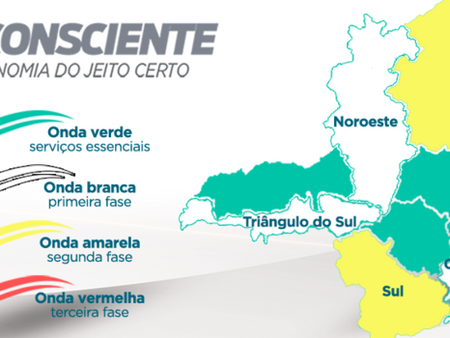 Triângulo do Sul e Leste do Sul apresentam taxas controladas e avançam no plano Minas Consciente