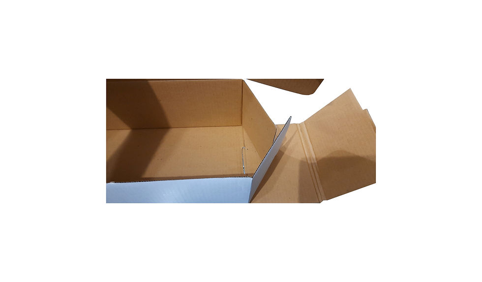 Thumbnail: Corrugated Box 14.75 * 7.5 * 05 Inch/37.5 *19 *12.7 cm 3 ply