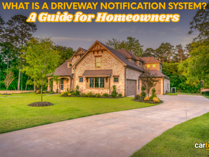 Hero Image: Driveway notification system guide for homeowners with a residential driveway and home CW-CON Consumer Image: Cartell CW-CON indoor sounder for driveway vehicle arrival notifications Sensing Features Graphic: Cartell driveway notification system features including moving steel detection, reliable alerts, and discreet installation CW-SYS Integration Graphic: Cartell CW-SYS driveway vehicle detection system for gates, cameras, and home automation Installation Options Graphic: Cartell driveway vehicle detection sensor installation options beside or below the driveway How It Works Graphic: How a Cartell driveway notification system detects a vehicle and activates an indoor sounder