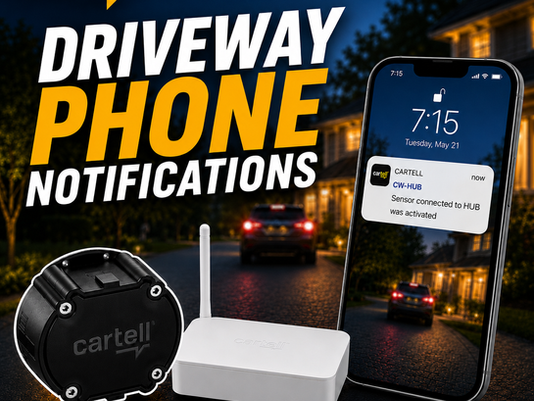 Introducing the CW-HUB: Driveway Alerts, Now on Your Phone