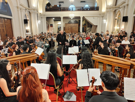 Gran concierto de fin de año en la catedral San Gregorio El Iluminador