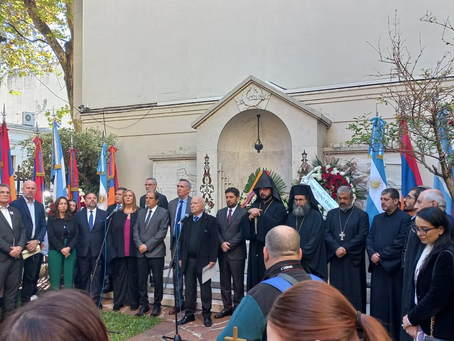 Se conmemoró el 109º aniversario del Genocidio Armenio en Buenos Aires