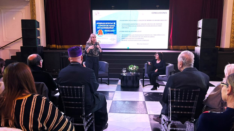 Charla de la Dra. Astrid Margossian en el Centro Armenio