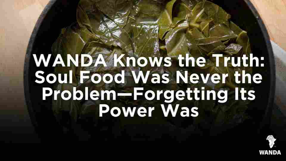 WANDA Knows the Truth: Soul Food Was Never the Problem—Forgetting Its Power Was