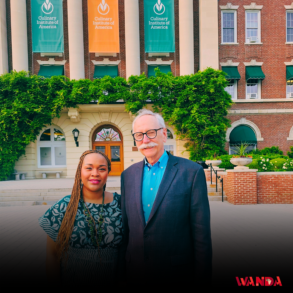 Tambra Stevenson and Dr. Walter C. Willett